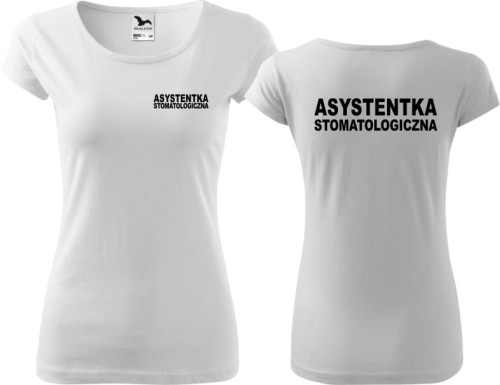 Koszulka Asystentka Stomatologiczna Pure 03