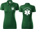 Koszulka polo z napisem fizjoterapeuta 07