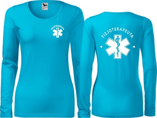 Koszulka z długim rękawem fizjoterapeuta 07