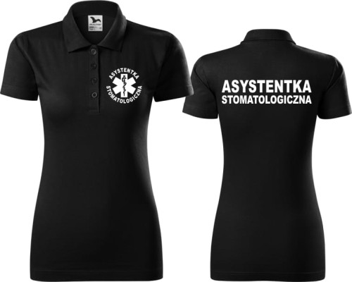 Koszulka Polo dla Asystentki Stomatologicznej 04