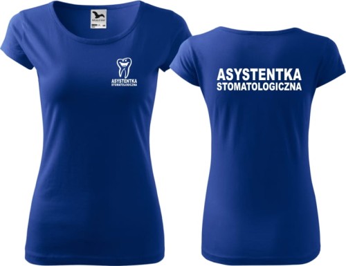 Koszulka dla Asystentki Stomatologicznej Pure 04a