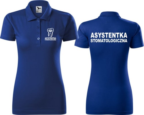 Koszulka Polo dla Asystentki Stomatologicznej 04a
