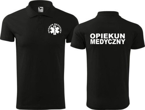 Opiekun Medyczny Koszulka Polo 04a