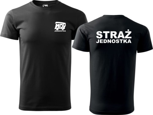 MDP STRAŻ Koszulka Męska + nazwa jednostki