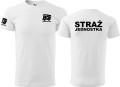MDP STRAŻ Koszulka Męska + nazwa jednostki + rękaw