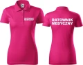 Ratownik medyczny 03 Koszulka damska Polo