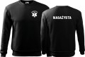 Bluza męska z napisem masażysta 04