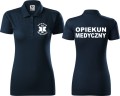 Koszulka Polo Opiekun Medyczny damska 04