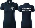 Opiekun medyczny Koszulka Polo damska 04a