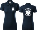 Opiekun medyczny Koszulka Polo damska 05