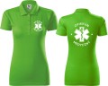 Koszulka Polo Opiekuna Medycznego damska 07