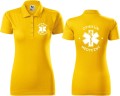 Koszulka Polo Opiekuna Medycznego damska 07