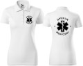Koszulka Polo Opiekuna Medycznego damska 07