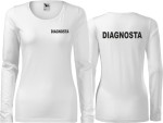 Diagnosta 03 Koszulka damska z długim rękawem