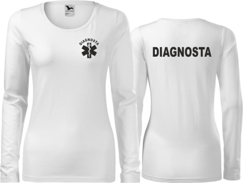Diagnosta 04 Koszulka damska z długim rękawem