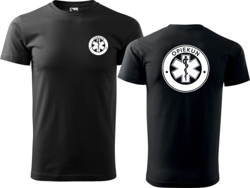 Koszulki medyczne męskie dla opiekuna 06a