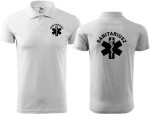 Koszulka męska polo dla sanitariusza 05