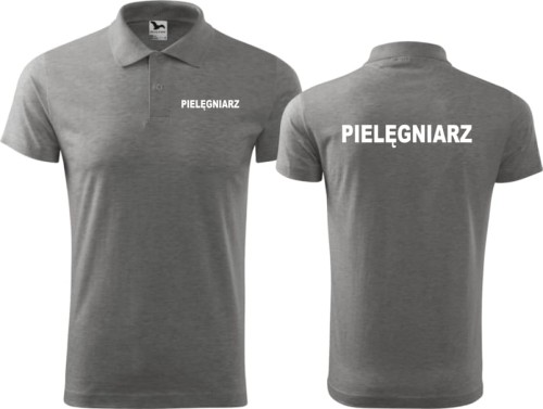 Koszulka męska polo pielęgniarz 03