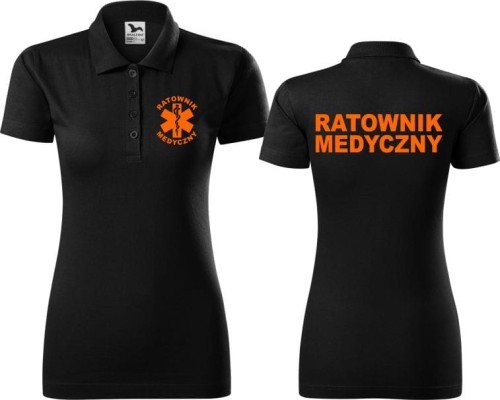Ratownik medyczny 04 Koszulka damska Polo
