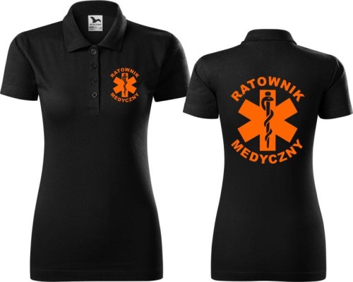 Ratownik medyczny 05 Koszulka damska Polo