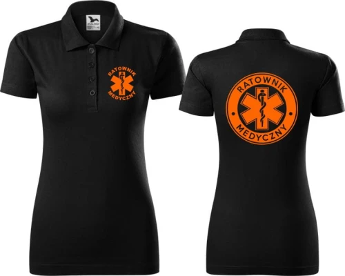 Ratownik medyczny 06 Koszulka damska Polo