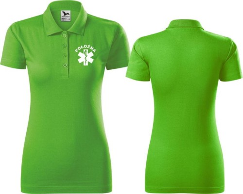 Koszulka Polo Położna damska 02