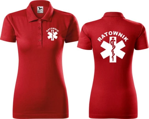 Ratownik 05 Koszulka damska Polo
