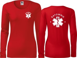 Ratownik 07 Koszulka damska z długim rękawem
