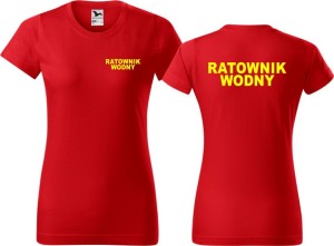 Ratownik Wodny 03 Koszulka Damska