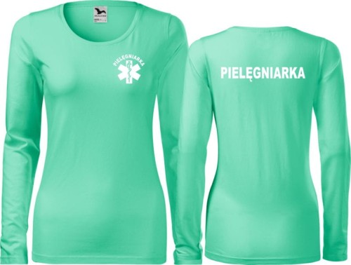 Koszulki medyczne damskie Pielęgniarka 04