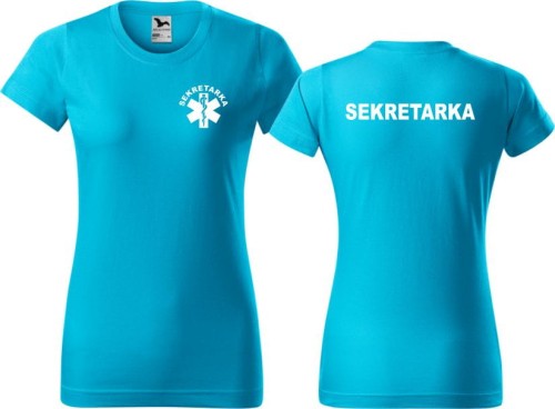 Sekretarka 04 Koszulka Damska