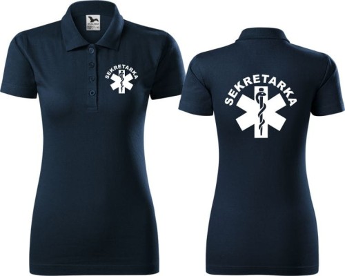 Sekretarka 05 Koszulka damska Polo