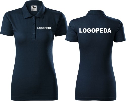 Koszulka Polo Logopeda 03 damska