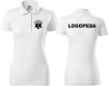 Koszulka Polo dla Logopedy 04 damska