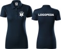 Koszulka Polo dla Logopedy 04 damska