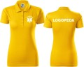 Koszulka Polo dla Logopedy 04 damska