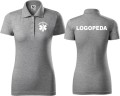 Koszulka Polo dla Logopedy 04 damska