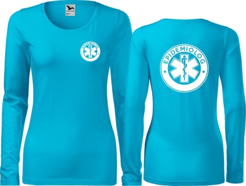 Epidemiolog 06A Koszulka damska z długim rękawem