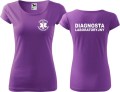 Diagnosta laboratoryjny 04 Koszulka Damska Pure