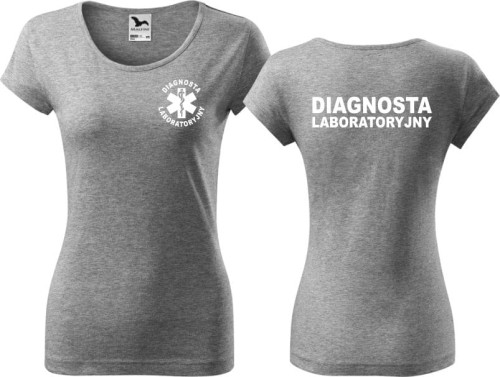 Diagnosta laboratoryjny 04 Koszulka Damska Pure