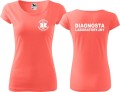 Diagnosta laboratoryjny 04 Koszulka Damska Pure