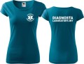Diagnosta laboratoryjny 04 Koszulka Damska Pure