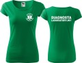 Diagnosta laboratoryjny 04 Koszulka Damska Pure