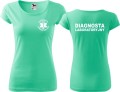 Diagnosta laboratoryjny 04 Koszulka Damska Pure