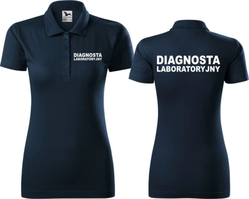 Diagnosta laboratoryjny 03 Koszulka damska Polo