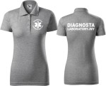 Diagnosta laboratoryjny 04 Koszulka damska Polo
