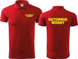 Ratownik Wodny 03 Koszulka Męska Polo