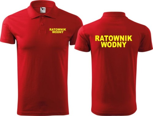 Ratownik Wodny 03 Koszulka Męska Polo