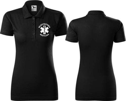 Rejestratorka medyczna 02 Koszulka damska Polo