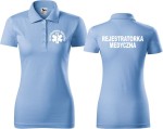 Rejestratorka medyczna 04A Koszulka damska Polo
